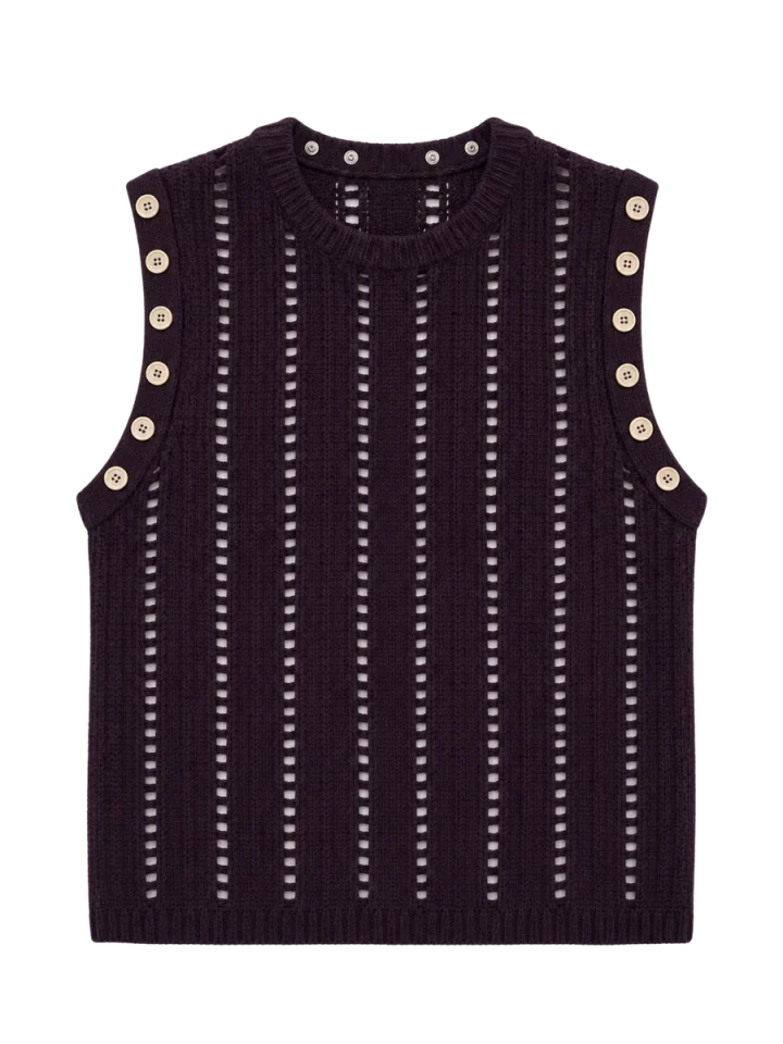 Ladder Crew Vest, laid flat