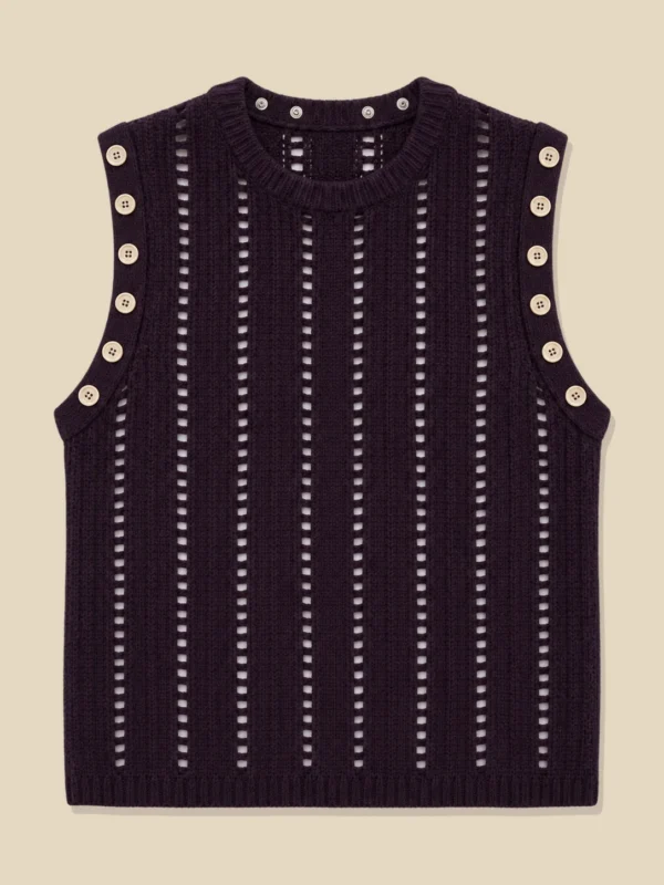 Ladder Crew Vest, laid flat