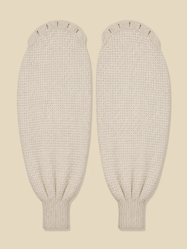 Waffle Balloon Sleeves, laid flat