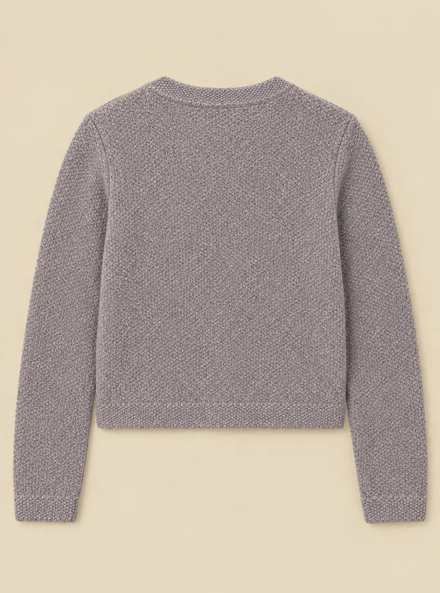Fine Moss Cardigan, Rückansicht