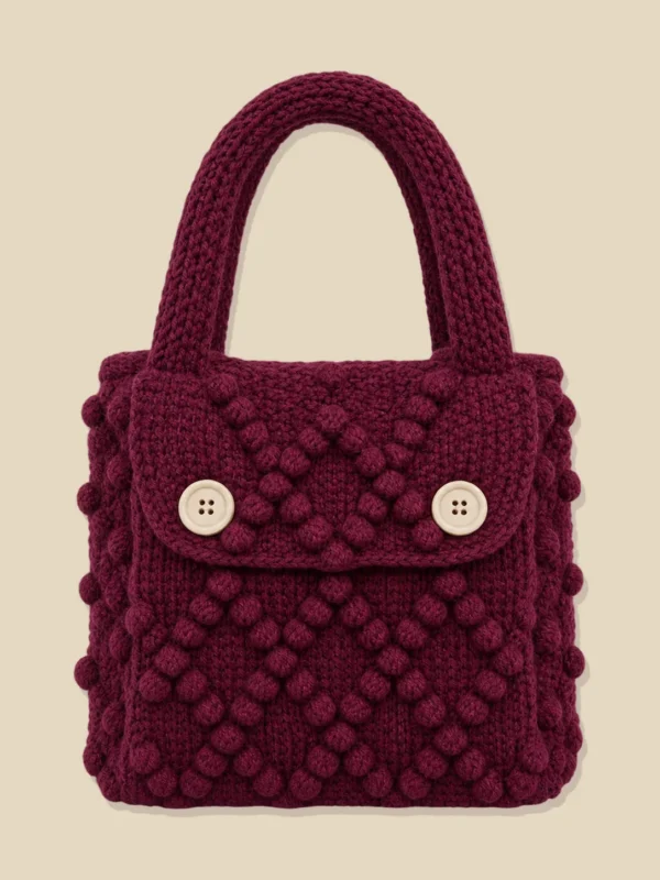 Popcorn Mini Bag, laid flat