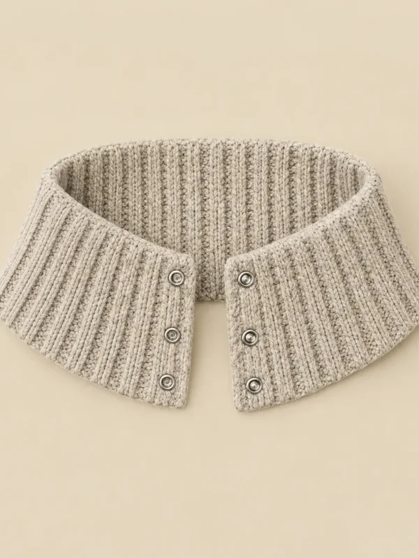 Rib Band Collar, back view
