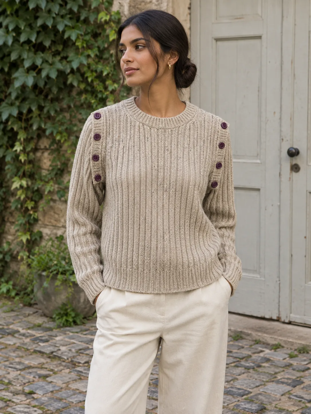 Rib Sleeves, worn