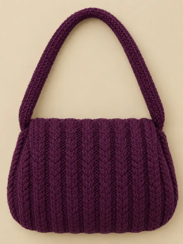 Cable taske med klap, set bagfra