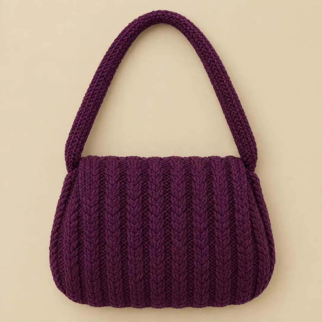 Cable taske med klap, set bagfra