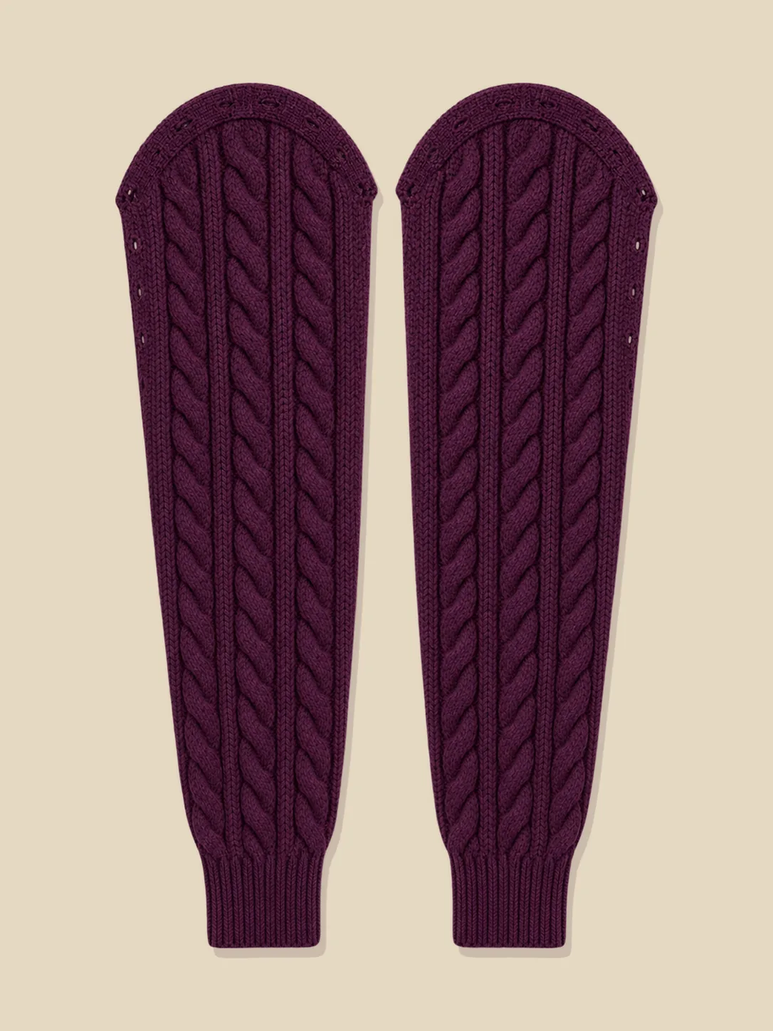Cable manches, à plat