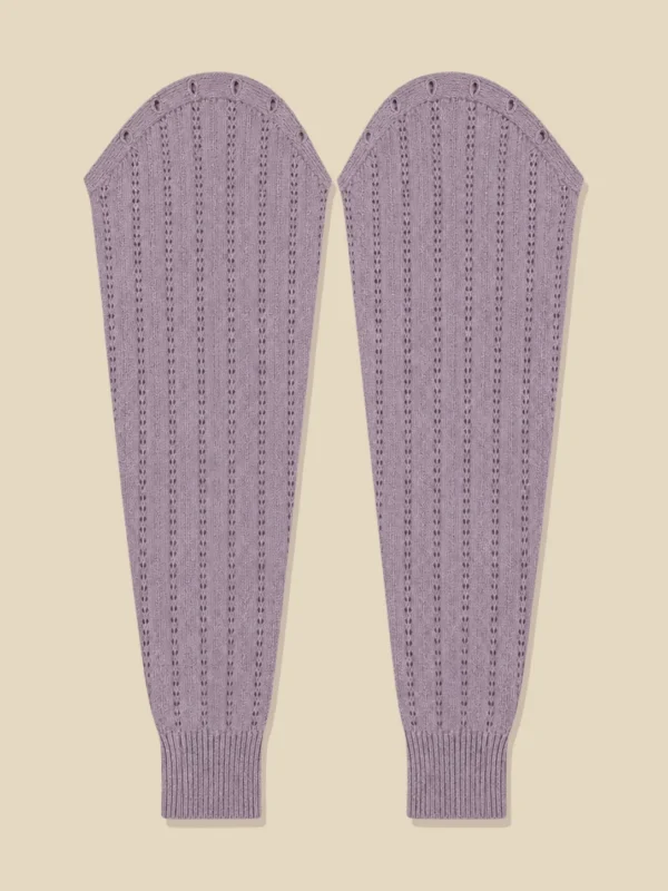 Pointelle Sleeves, laid flat