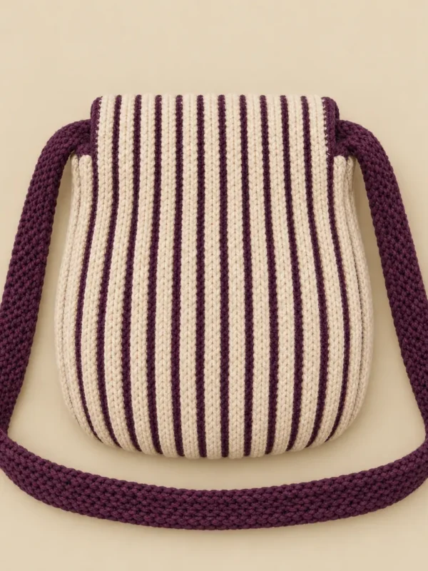 Brioche Beuteltasche, Rückansicht