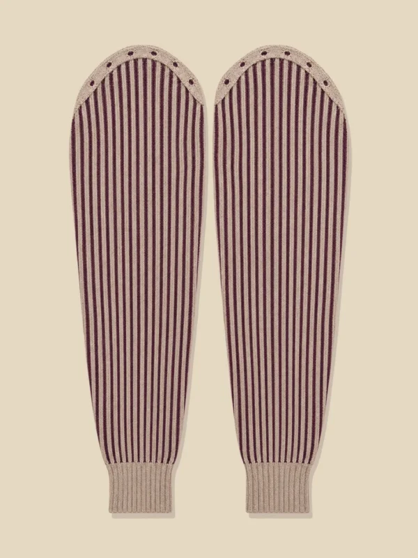 Brioche Sleeves, laid flat